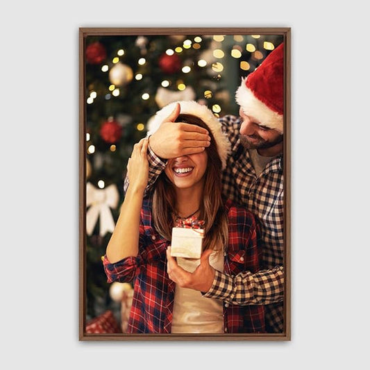 wall26 Framed Custom Canvas Wall Art for Living Room, Bedroom Canvas Prints for Home Decoration Ready to Hang - 24"x36", Natural Frame