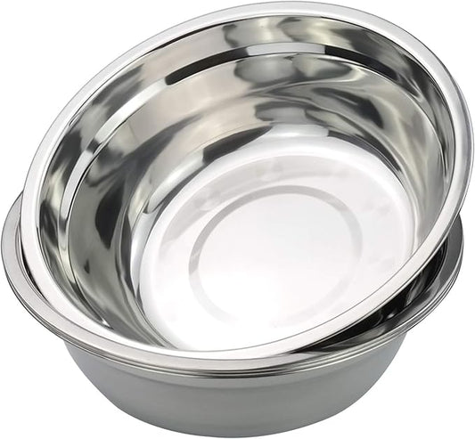 4-Pack Stainless Steel Mixing Bowls, Metal Prep Bowls, F