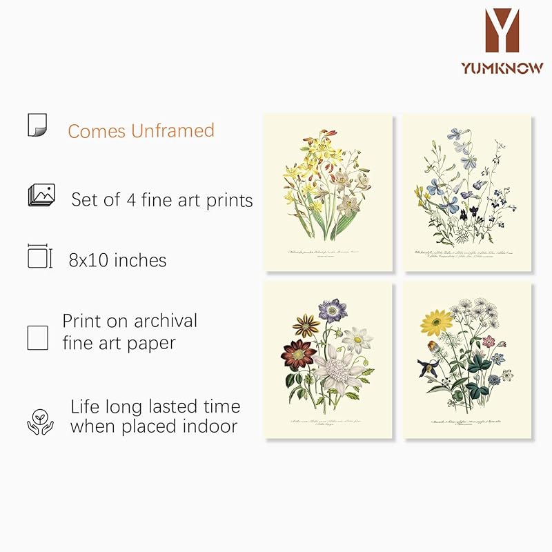 Rustic Modern French Country Cottagecore Wall Art - Primitive Green Magnolia Leaves Pictures Gallery Gift - Farmhouse Plant Botanical Floral Kitchen Room Decor - Watercolor Vintage Flower Poster Print