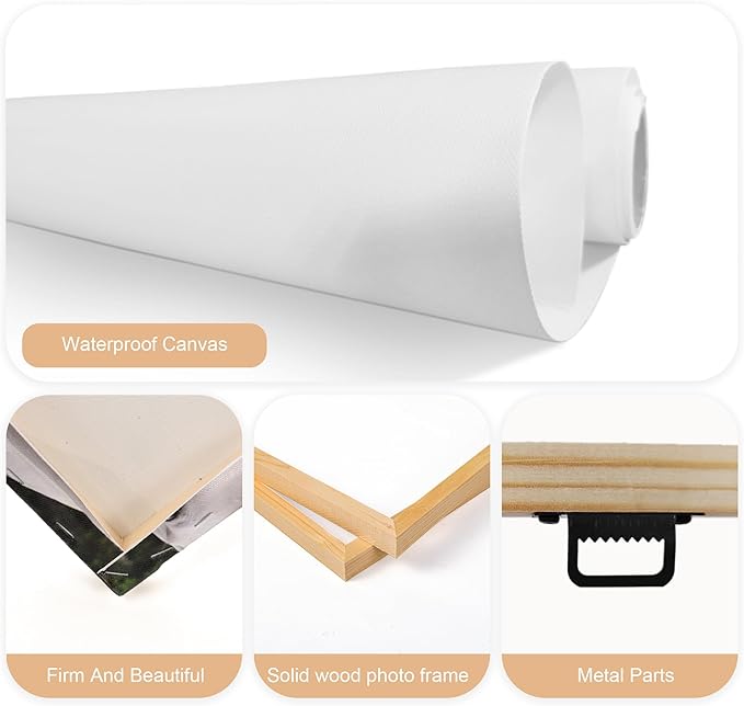 Custom Graduation Canvas Prints with Your Photos,Graduation Decorations, Personalized Graduation Canvas Wall Art Gifts Idea for Daughter, Son, Sibling or Friend (8" X 10")