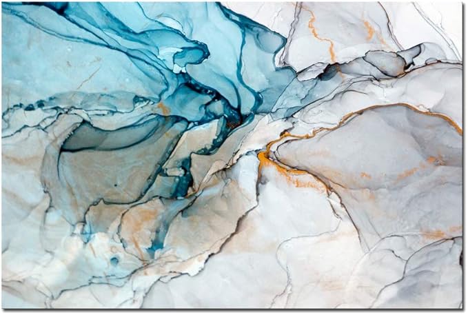 A73869 Framed Wall Art Colorful Abstract Painting Background Canvas Wall Art Print Painting for Wall Decor Home Decor