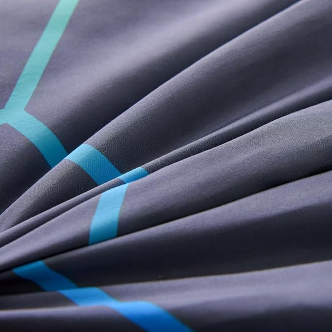 NTBED Game Console Comforter Set for Boys Girls Kids 3D Gaming Geometric Lightweight Microfiber Bedding Sets (Multi, Twin)