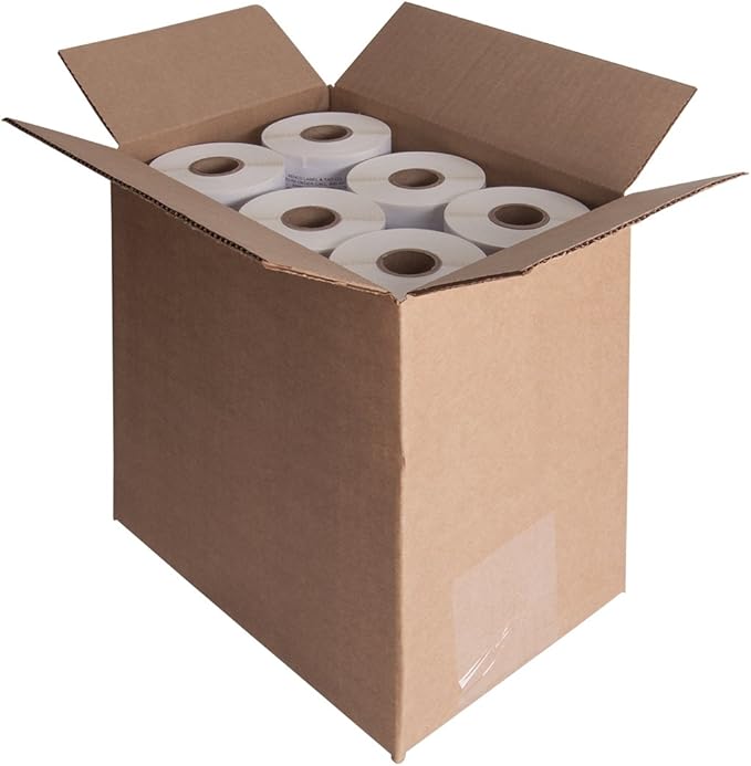 2 1/4in X 4in Name Badge Labels by Kenco Label, Compatible with Dymo 30857 (24 Pack)