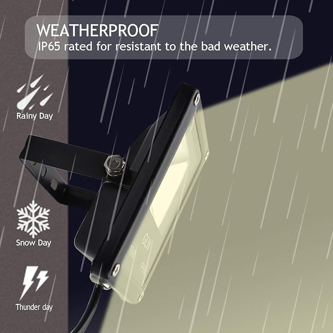 10W LED Landscape Lights 12V Low Voltage Outdoor Spotlights Warm White 3000K IP65 Waterproof with Spike Stand for Garden,Yard,Deck,Step [4 Pack]