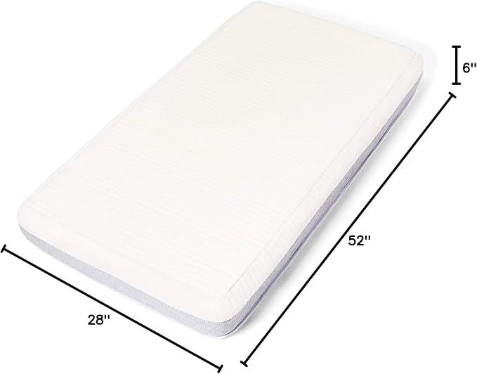 Graco Ultra Dual-Sided Crib Mattress & Protector Value Bundle (2-Pack) – Includes GREENGUARD Gold Certified Crib Mattress, GREENGUARD Gold Certified Waterproof Protector