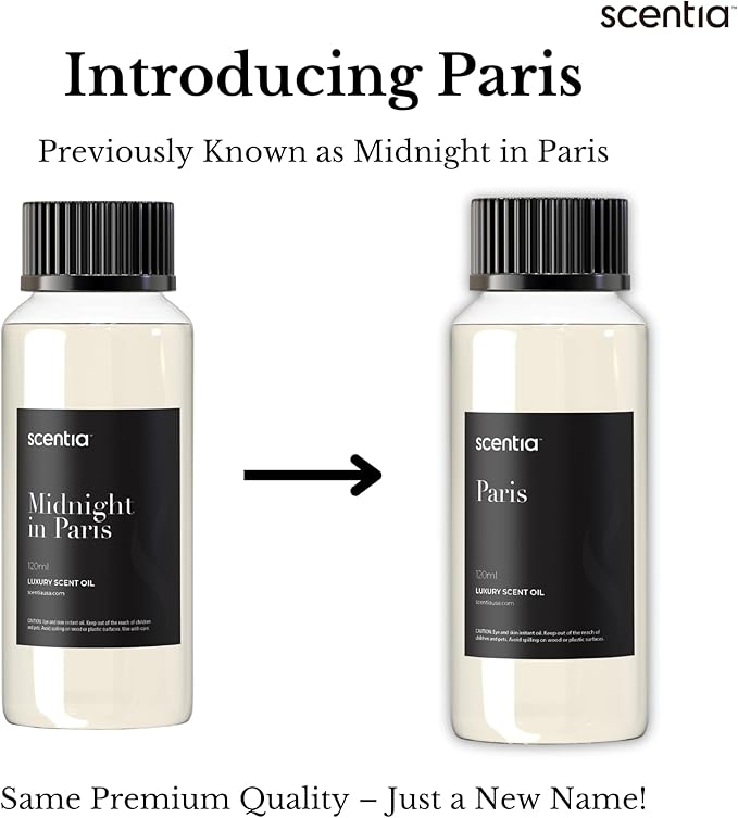 Hotel Frgarance Oil Inspired by The Hotel Costes - 120 mL 4.06 fl oz - Refill Diffuser Oil Blend Rose, Clove & Sandalwood Notes for Aromatherapy Diffusers - Paris