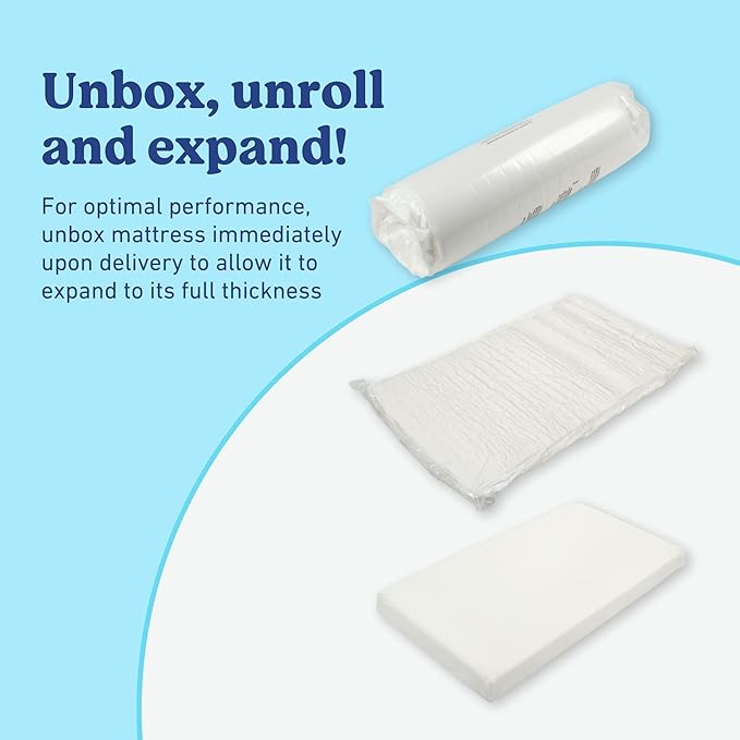 Graco Ultra Dual-Sided Crib Mattress & Protector Value Bundle (2-Pack) – Includes GREENGUARD Gold Certified Crib Mattress, GREENGUARD Gold Certified Waterproof Protector