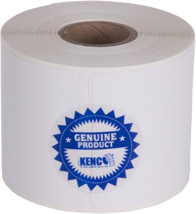 2 1/4in X 4in Name Badge Labels by Kenco Label, Compatible with Dymo 30857 (24 Pack)