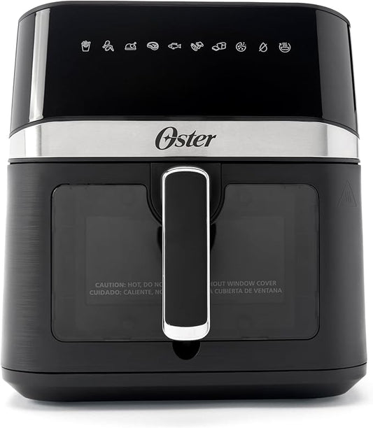 Oster Air Fryer 6 Quart Digital Air Fryer Large with Window