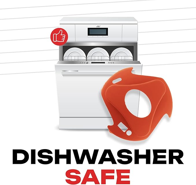 Grillbot Silicone Covers, Ultimate Protection for Your Robotic Grill Cleaner - Durable, Heat & Weather Proof, Easy-to-Use Grillbot Skin