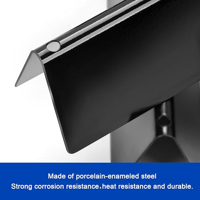 GGC 17.5 inch Flavorizer Bar for Weber Genesis 300 Series Genesis E310 E320 E330 S310 S320 S330 EP-310 EP-320 EP-330, Porcelain-enameled Flavor Bar Replacement for Weber 7620, 5 PCS