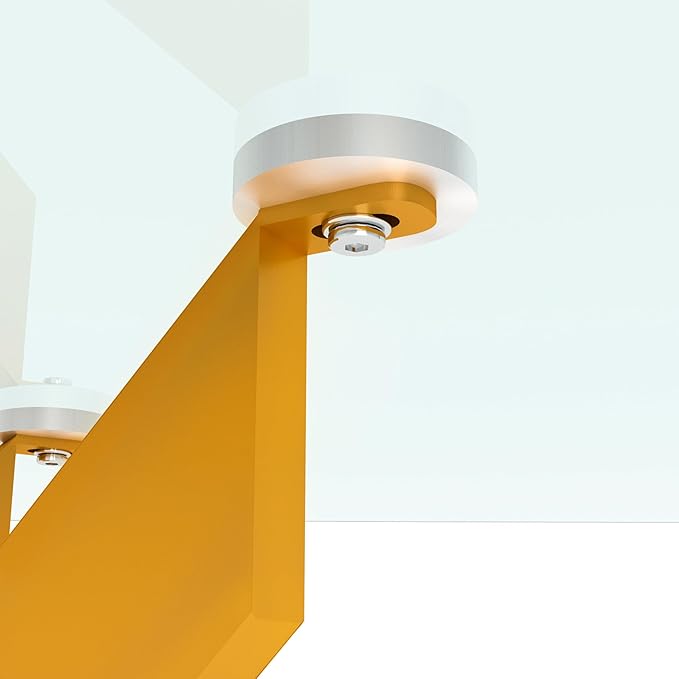 Rectangular Glass Dining Table, Tempered Glass Tabletop and Metal Legs, Modern Style Glass Kitchen Table for Home, Kitchen, Dining Room (Gold, 52'')