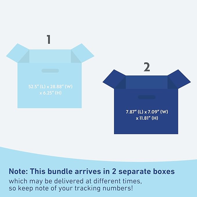 Graco Ultra Dual-Sided Crib Mattress & Protector Value Bundle (2-Pack) – Includes GREENGUARD Gold Certified Crib Mattress, GREENGUARD Gold Certified Waterproof Protector