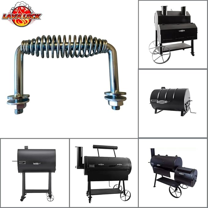 LavaLock 5-3/8" Spring Handle with 1/2" Rod (Spring Handle (Stainless Steel Bolt-On))