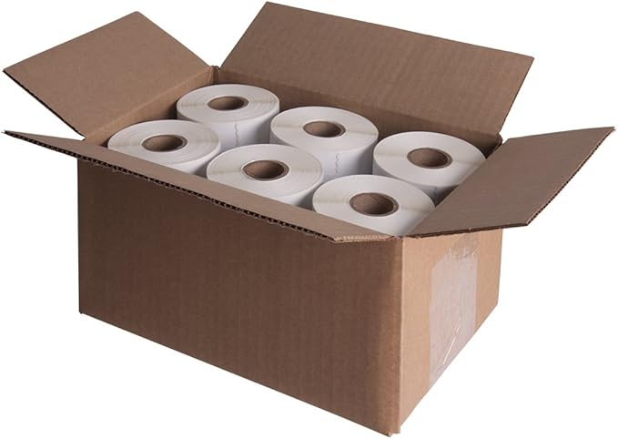 2 1/4in X 4in Name Badge Labels by Kenco Label, Compatible with Dymo 30857 (12 Pack)