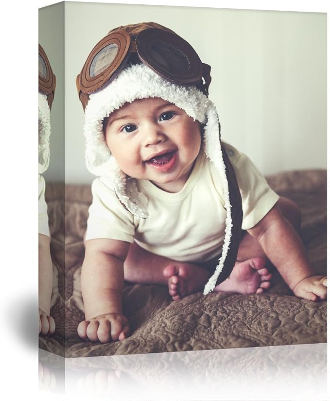 wall26 - Personalized Photo to Canvas Print Wall Art - Custom Your Photo On Canvas Wall Art - Digitally Printed - 16" x 20"