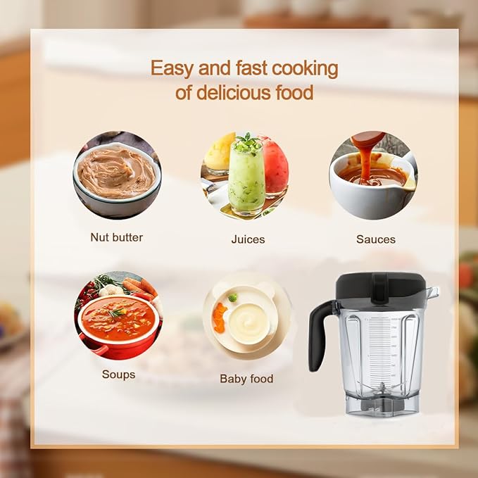 For Vitamix Blender Pitcher 64oz Low-Profile (64oz Low-Profile)