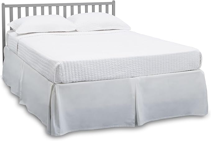 Delta Children Heartland 4-in-1 Convertible Crib - Greenguard Gold Certified, Grey