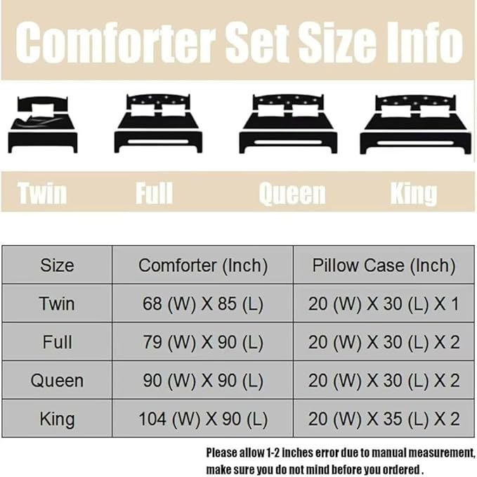 King Size Kids Dinosaur Bedding Set - 3 Piece Microfiber Dinosaur Comforter Set for Boys & Home Decor