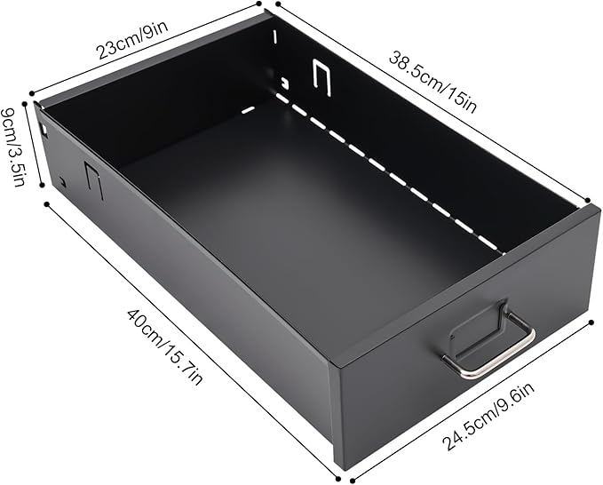 3 Drawer Rolling File Cabinet with Lock, 11 x 16 x 18.3in Filing Cabinet with Wheels, Wood Under Desk Office Storage Cabinet fits A4, Letter Sized Documents for Home Office (Black)