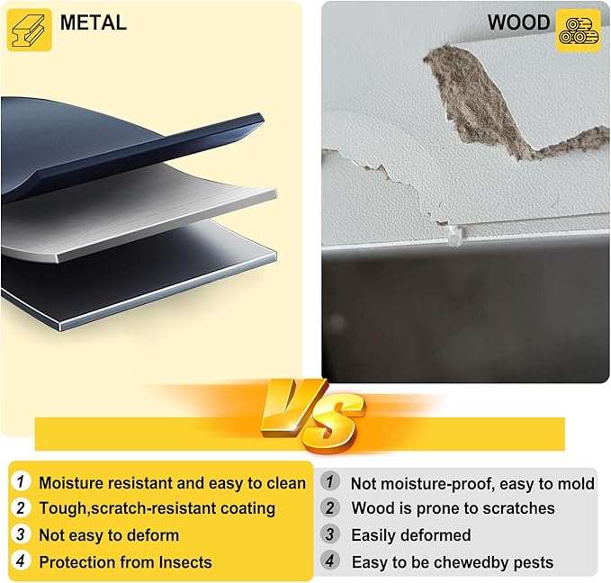 Toy Storage Organizer and Metal Kids Bookshelf with 3 Storage Cabinet and 5 Open Shelves, Multifunctional Display Shelf for Bedroom & Playroom, Ideal for Organizing Books, Toys & Decor, White