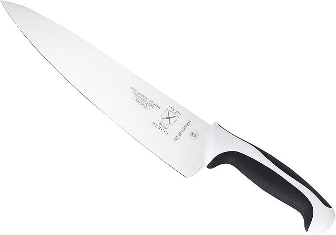 Mercer Culinary Millennia Color Handle Cutlery 10" Chef's Knife White