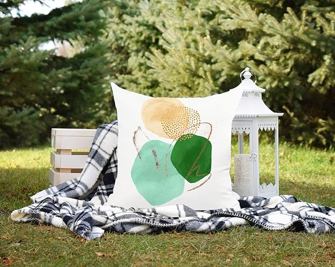 Jartinle Boho Pillow Covers Set of 4 Mid Century Modern Decor Throw Pillows Abstract Geometric Minimalist Pillow Cases for Couch Sofa Home Decorations