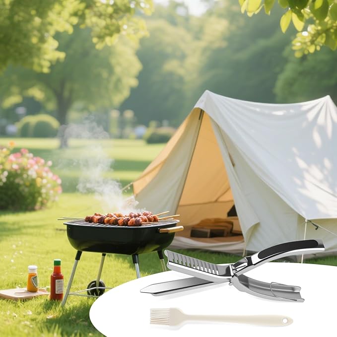 Rib Membrane Removal Tool, BBQ Rib Skinner, Stainless Steel Rib Membrane Remover Tool, Ergonomic Design for Effortless BBQ Rib Preparation, Dishwasher Safe Barbecue Accessories