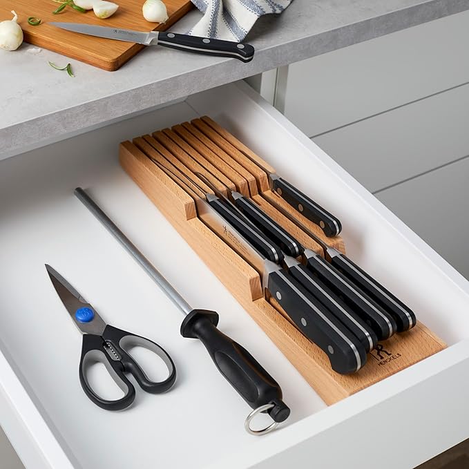 HENCKELS Classic Razor-Sharp Set (Natural In-drawer, 11-pc)