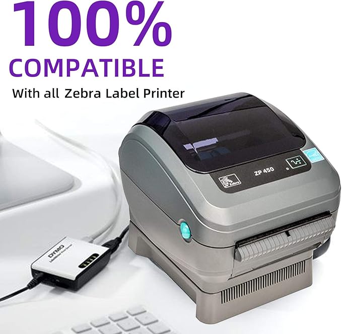 AveneMark 12 Rolls 3” X 2” Direct Thermal Labels for Barcodes, Address Labels Perforated & Compatible with Rollo & Zebra Desktop Label Printers (700/Roll)