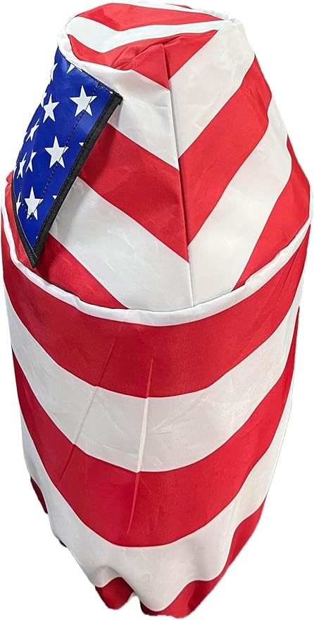 Propane Tank Cover Fits 30-Pound Steel Propane Cylinder Cover for RV Trailer,American flag