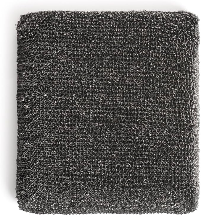 BBQ-AID 2-Pack Bristle Free Grill Brush Replacement Heads, Grill Cleaning Bristle Free Brush - for 2025 Model Brush and Scraper. Stainless Steel Poly Mesh Blend - No Scratch Cleaning for Any Grill