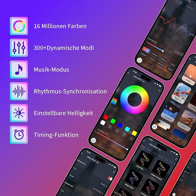 RGB Floor Lamp,Smart LED Corner Lamp with App and Remote Control,16 Million Colors & 80+ Scene,Music Sync,Timer Setting,Ideal for Living Rooms,Bedrooms,Gaming Rooms,Ambient Lighting (63” H)