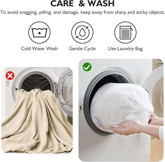 EMME Muslin Cotton Duvet Cover Set Twin Size Light Tan Linen Like Soft Breathable Lightweight Summer Comforter Cover Set with Zipper Closure (Light Tan, Twin, 68"x90")