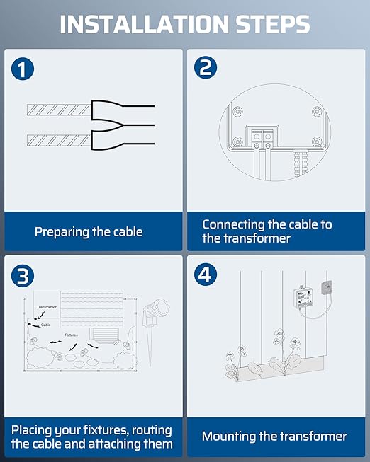 DEWENWILS 60W Low Voltage Transformer, 120V AC to 12V DC, Dusk to Dawn Sensor & Timer, Weatherproof Low Voltage Landscape Transformer for Spotlights, Garden Lights, Pathway Lights…