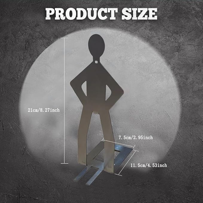 2025 Stainless Steel BBQ Sausage Holder – New Creative Standing Man Sausage Rack, Funny Shape Metal Hot Dog Grill Holder, Hot Dog Roasting Sticks for Outdoor Camping (2 PCS)