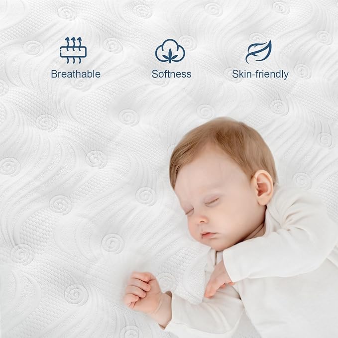 Queen Mattress, 12 Inch Hybrid Mattresses Eurotop with Gel Memory Foam,Motion Isolation Individually Wrapped Pocket Coils Breathable Comfort Soft Pressure Relief 100 Night Trial