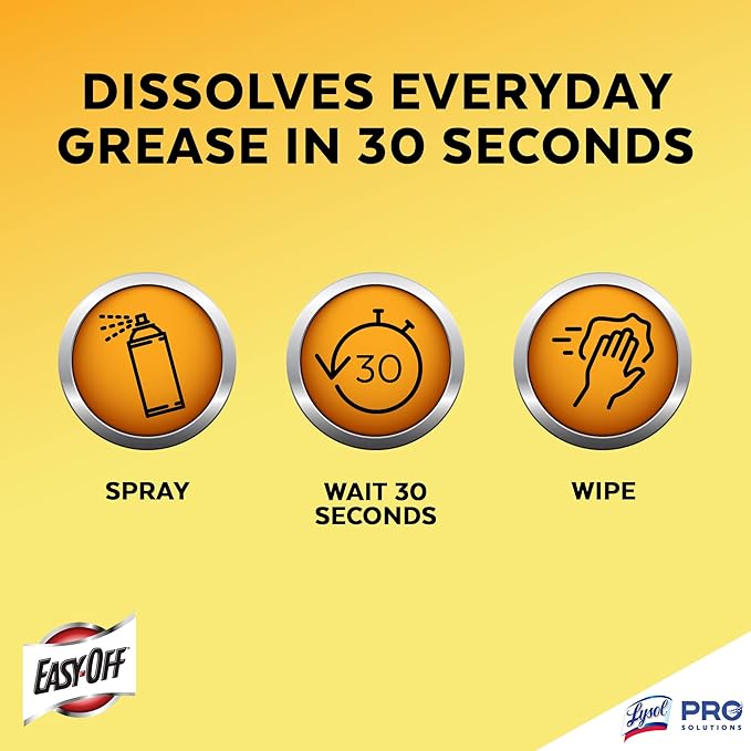 EASY-OFF Pro Fume Free Oven Cleaner, 24 oz., 2 Count