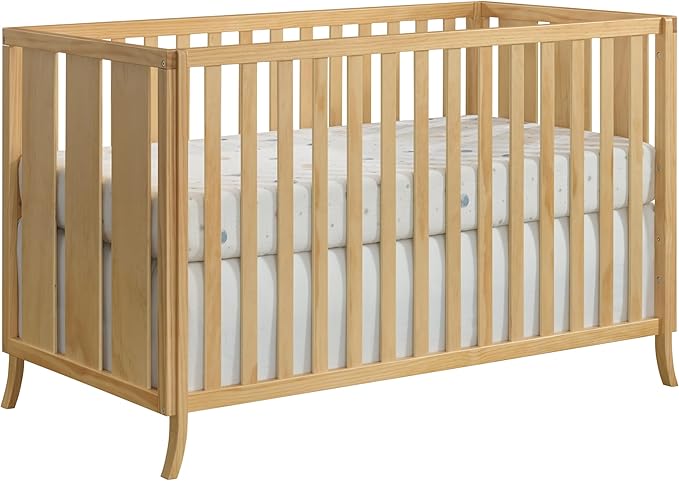 Oxford Baby Arlie 4 in 1 Convertible Island Crib Natural