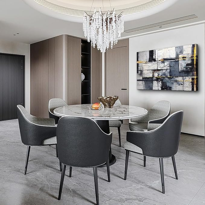 hyidecorart Modern Minimalism Abstract Wall Paintings Wall Art For Living Room Canvas Wall Decor For Office Bedroom Wall Decoration Wall Pictures Artwork Prints Home Decor Ready to Hang Mural 40x20