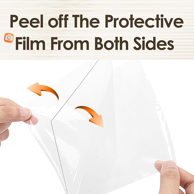 FIXSMITH 8x10 Picture Frame Bulk-6 Pack, Photo Frame with HD Plexiglass, Display Pictures 5x7 with Mat or 8x10 Without Mat, Natural Picture Frames Collage Wall Decor, Wall & Tabletop Picture Frames