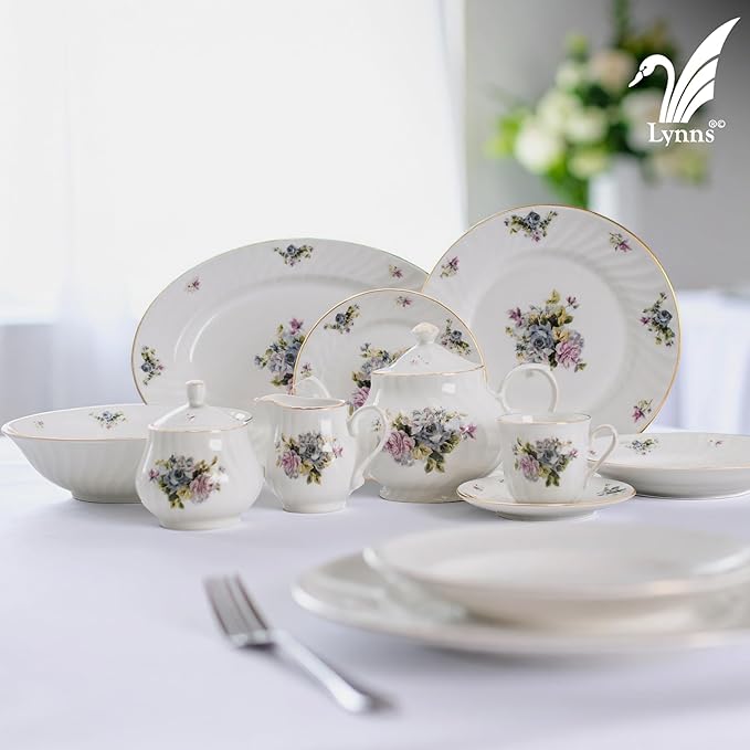 Lynns Paradise Serafina 9-Inch Big Bowl, Set of 3, Purple; Heavy Duty; Chip Resistant; Lead and Cadmium Free; Freezer to Oven Safe up to 500°F