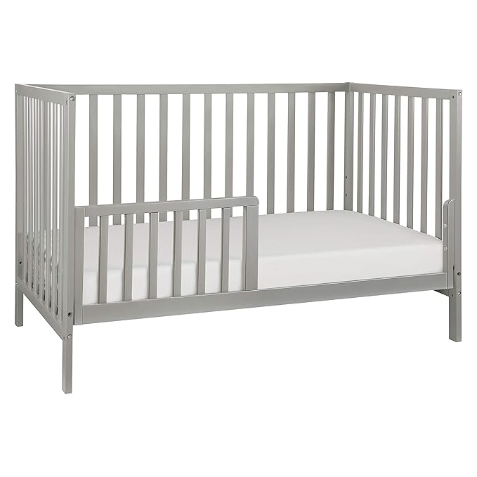 DaVinci Union 4-in-1 Convertible Crib in Grey, Greenguard Gold Certified