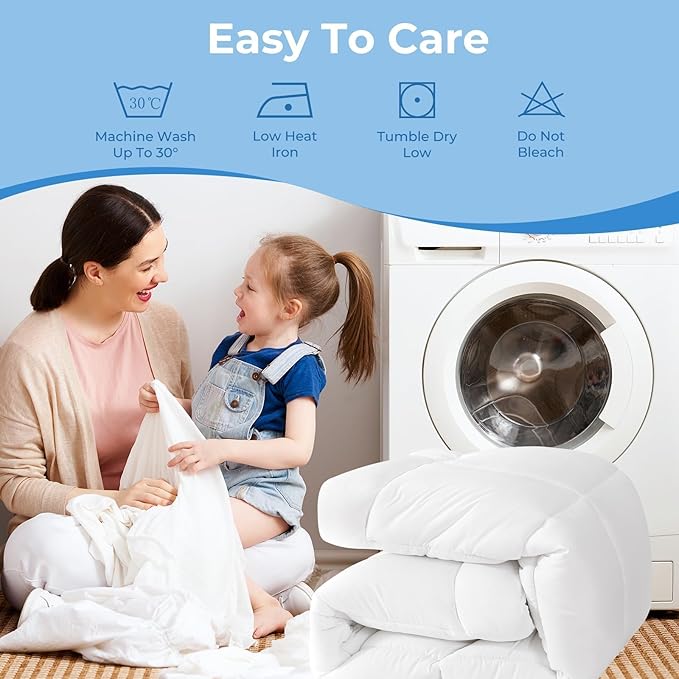 YUGYVOB Twin XL Mattress Topper -600GSM Extra Thick Cooling & Breathable Mattress Pad with Deep Pocket 8"-21" & Soft Down Alternative Filling, White