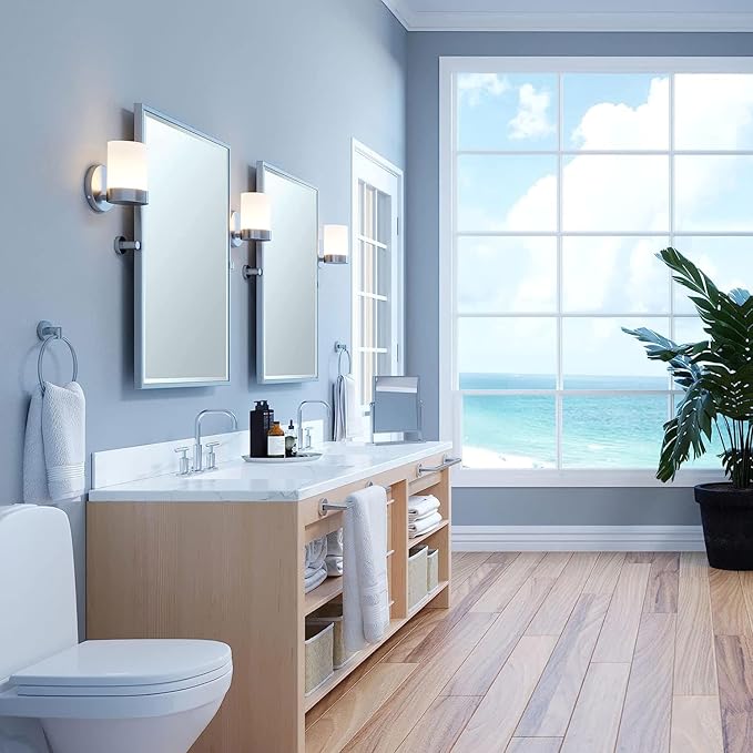 Gatco 1381 Elegant Table Mirror, Chrome