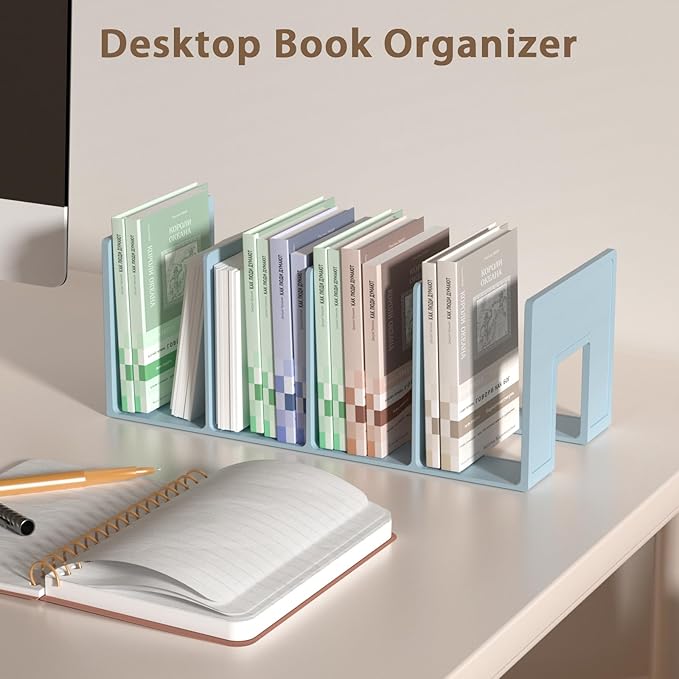 Kids Shoe Rack - 2 Pack Shoe Organizer for Toddlers & Children, Space-Saving Nursery Shoe Storage Shelf, Small Baby Shoes Display Rack for Closet/Entryway, for Desk File Book Organizer(Blue)