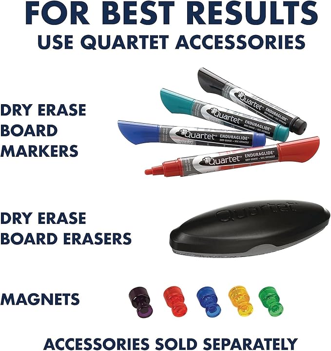 Quartet Matrix Modular Magnetic Whiteboard, 34" x 23", Includes Tray and Marker, Silver Aluminum Frame (M3423)