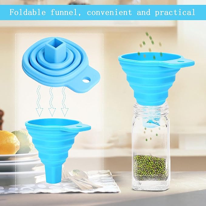 KALINCO Rotating Spice Rack Organizer, Revolving Spice Rack for Cabinet, Stainless Steel Spice Organizer with Jars(20-Jar) Black