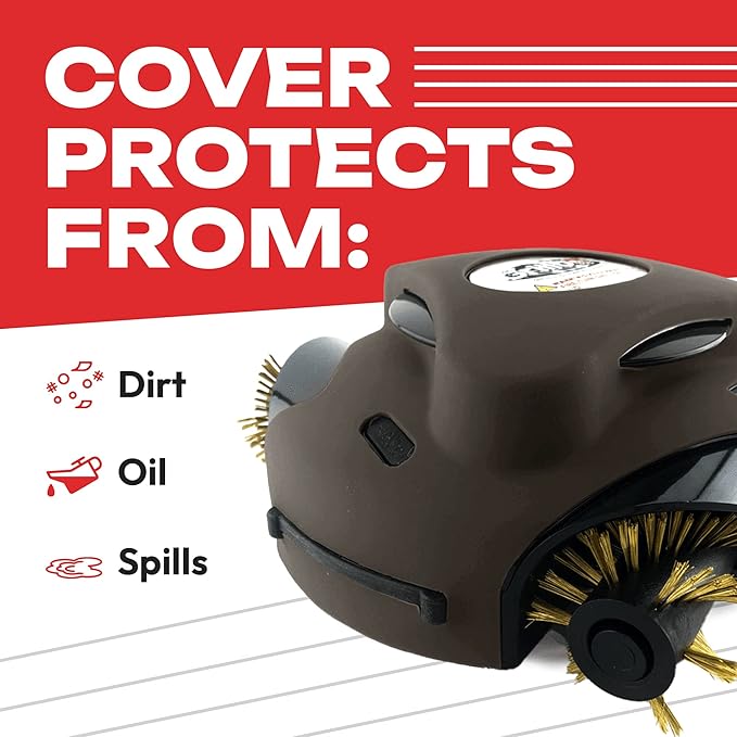 Grillbot Silicone Covers, Ultimate Protection for Your Robotic Grill Cleaner - Durable, Heat & Weather Proof, Easy-to-Use Grillbot Skin