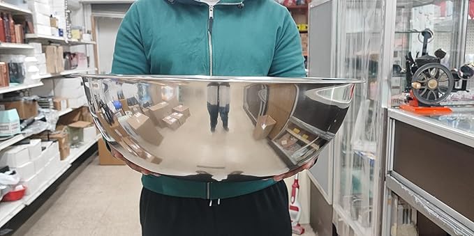 Stainless Steel Mixing Bowl for Commercial and Home Kitchen (30qt)